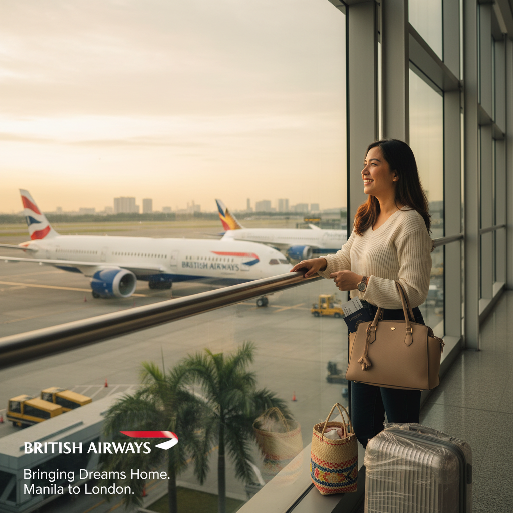 British Airways (BA) — Routes from Philippines, EU261/UK261 Rights | 2026