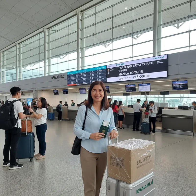 EVA Air (BR) — Routes from Philippines, OFW Programs, Baggage