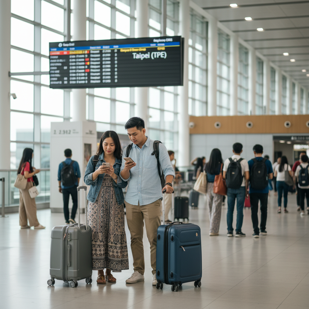 Flights Clark (CRK) to Taipei (TPE) — PHP Fares & Schedules | 2026