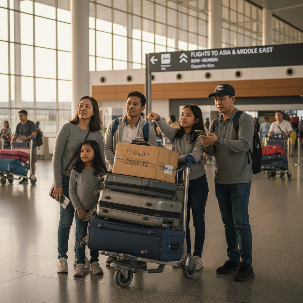 Flights Manila (MNL) to Mumbai (BOM) — PHP Fares & Schedules | 2026