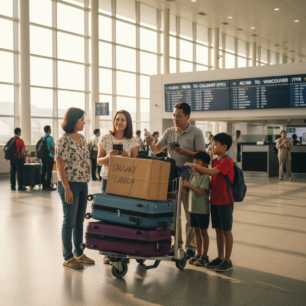 Flights Manila (MNL) to Calgary (YYC) — PHP Fares & Schedules | 2026