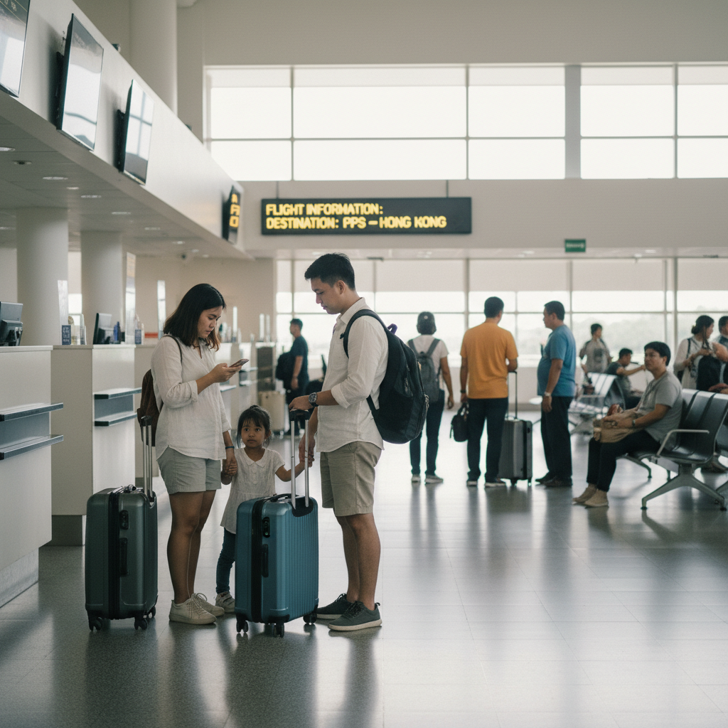 Flights Puerto Princesa (PPS) to Hong Kong (HKG) — PHP Fares & Schedules | 2026