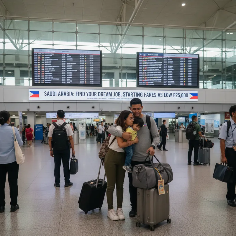 Flights from Philippines to Saudi Arabia — Visa, Best Time, Routes