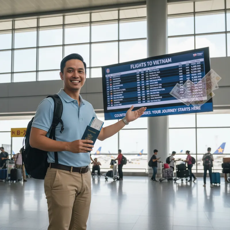 Mga Flight mula Pilipinas papuntang Vietnam — Visa